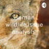 Human wildlife issue analysis artwork