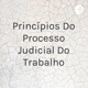 Princípios do Processo do Trabalho