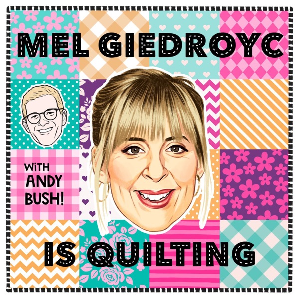 Mel Giedroyc is Quilting Artwork