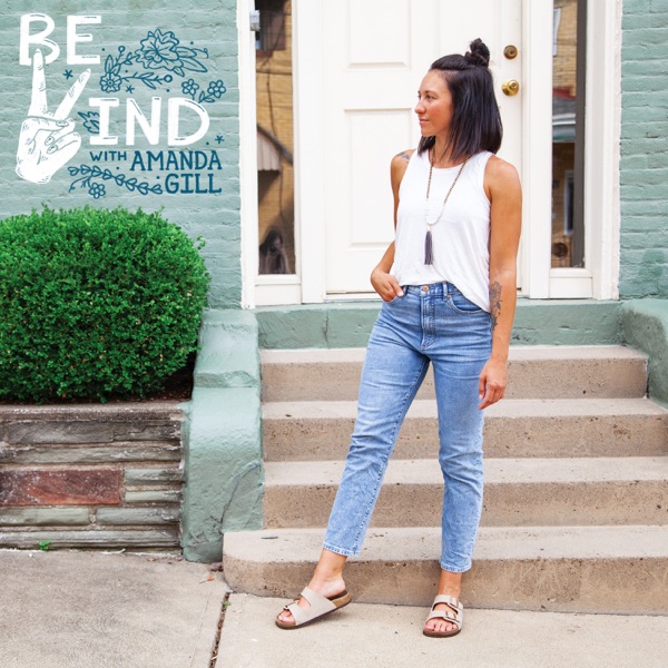 Be Kind with Amanda Gill banner backdrop