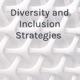 Diversity and Inclusion Strategies 