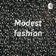 Modest fashion