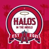 Halos in the infield artwork
