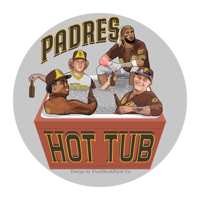 THE PADRES TRADED BRAD HAND!