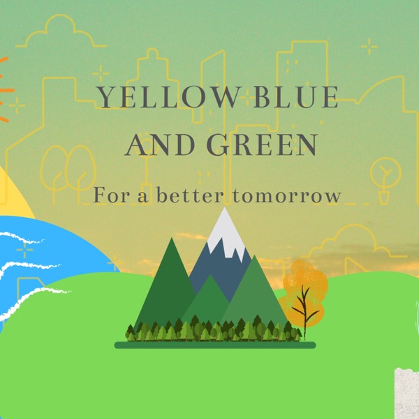 Yellow, Blue and Green Artwork