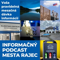 Informačný podcast mesta Rajec vydaný v mesiaci október 2022