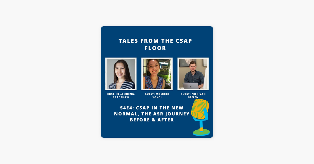 ‎tales From The Csap Floor S4e4 Csap In The New Normal The Asr