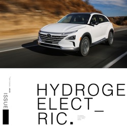 HYDROGEN FUEL CELL ELECTRIC CONCEPT CROSSOVER SUV. HYUNDAI NEXO.