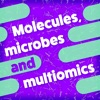 Molecules, microbes and multiomics artwork