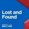 Lost and Found on CJOB artwork