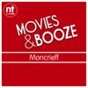 Movies and Booze on Moncrieff artwork
