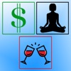 Wealth,  Yoga , Wine artwork