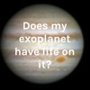 Does my exoplanet have life on it? artwork