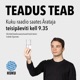 Teadus teab 24-04-2024