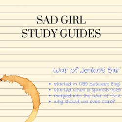 Sad Girl Study Guides