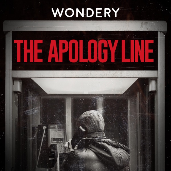The Apology Line banner backdrop