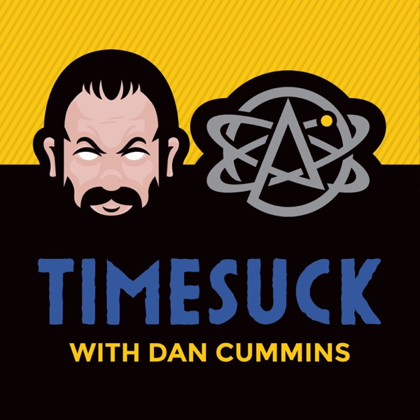 Timesuck with Dan Cummins banner backdrop