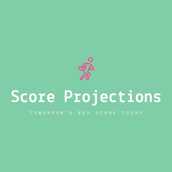 Score Projections for Sports Betting/Wagering Artwork