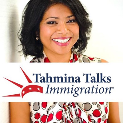 Tahmina Talks Immigration Tahmina Talks Immigration