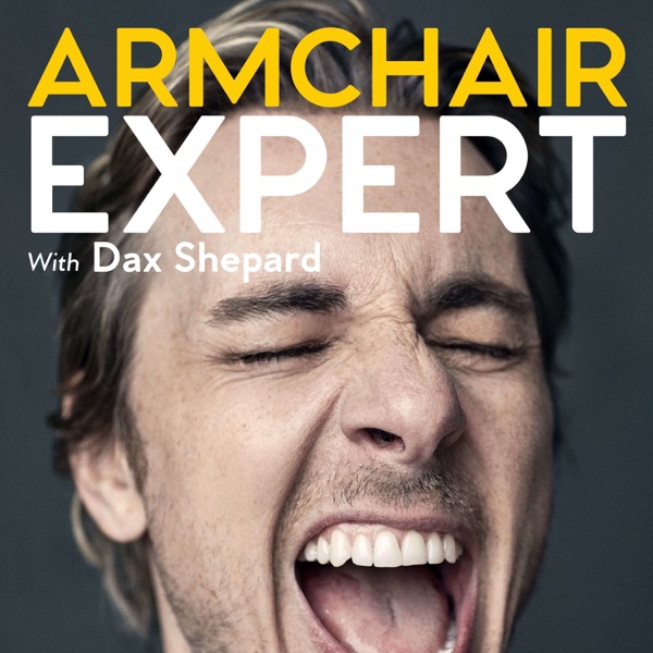 Armchair Expert Umbrella with Dax Shepard Artwork