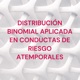 Distribución binomial aplicada en conductas de riesgo atemporales