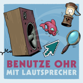 Benutze Ohr mit Lautsprecher - Der Adventure-Podcast - Falko Löffler