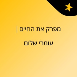 מפרק את החיים | עומרי שלום