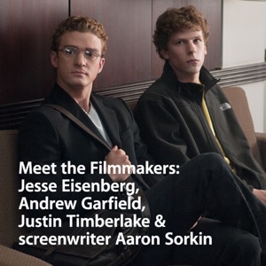 Meet the Filmmakers: Jesse Eisenberg, Andrew Garfield, Justin Timberlake and screenwriter Aaron Sorkin