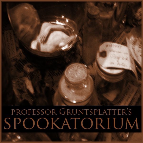 Professor Gruntsplatter's Spookatorium Artwork