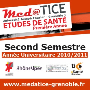 med@TICE PAES Second Semestre 2010/2011 - Audio - Faculté de Médecine et de Pharmacie de Grenoble - Université Joseph Four