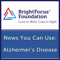 Alzheimer's Disease: News You Can Use