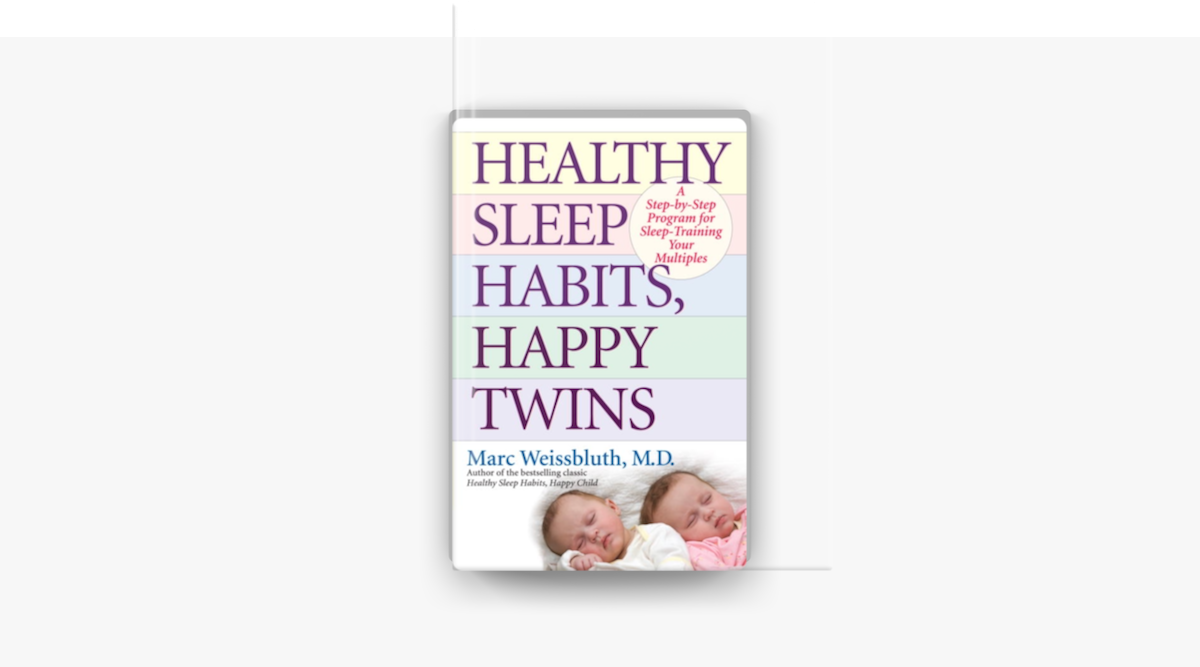 healthy sleep habits happy twins