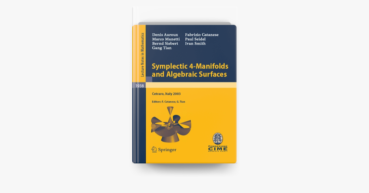 symplectic-4-manifolds-and-algebraic-surfaces-en-apple-books