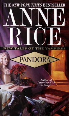 Capa do livro Pandora de Anne Rice