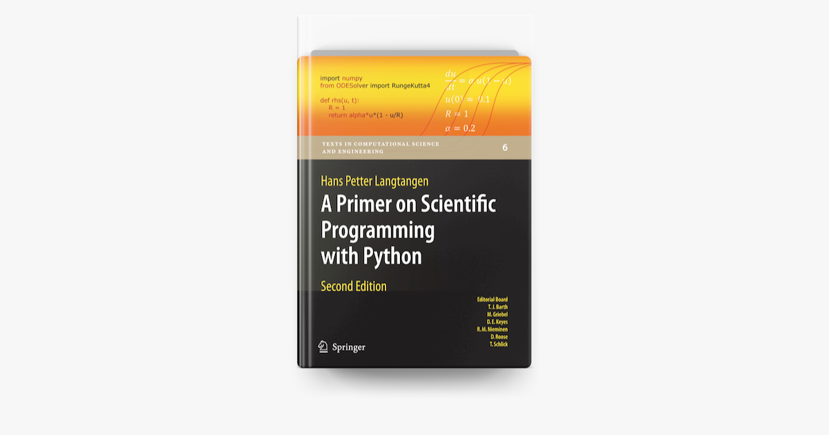 Introduction To Scientific Programming With Python Ucl