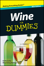 Wine For Dummies ®, Mini Edition - Edward McCarthy &amp; Mary Ewing-Mulligan Cover Art