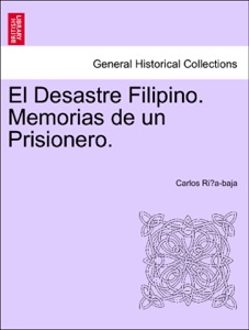 El Desastre Filipino. Memorias de un Prisionero. Book Cover