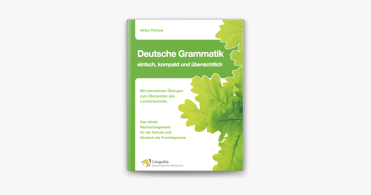 ‎Deutsche Grammatik - einfach, kompakt und übersichtlich on Apple Books