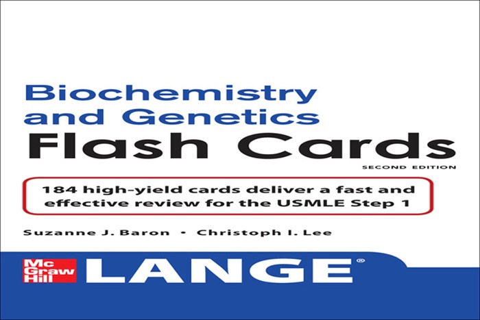 Lange Biochemistry and Genetics Flash Cards 2/E