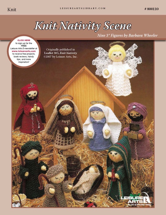 Knit Nativity Scene