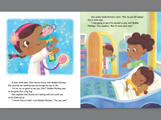 doc mcstuffins bubble monkey