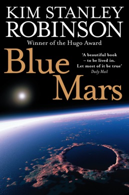 Capa do livro Blue Mars de Kim Stanley Robinson