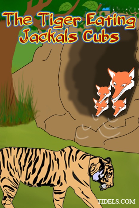 The Tiger Eating Jackals Cubs