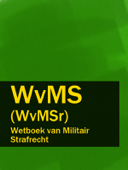 Wetboek van Militair Strafrecht - WvMS (WvMSr) - Nederland