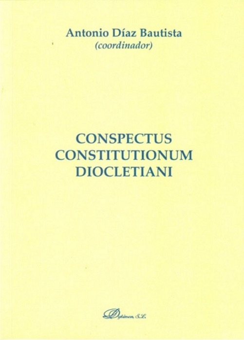 Conspectus constitutionum diocletiani