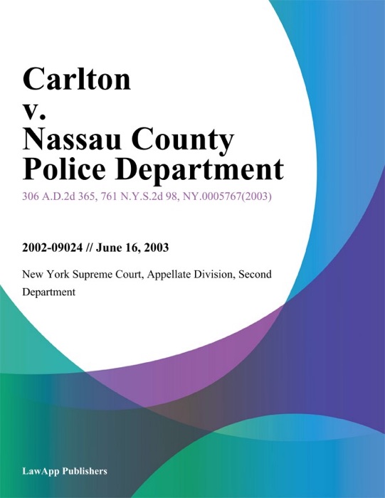 Carlton v. Nassau County Police Department