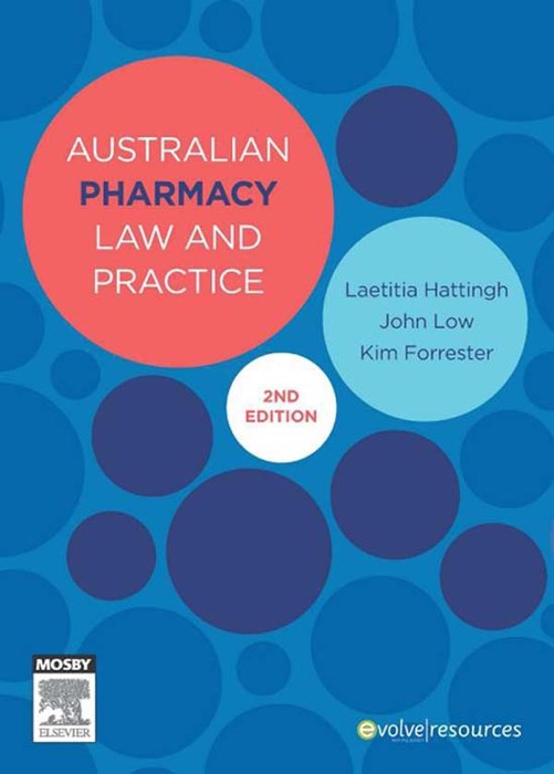 Australian Pharmacy Law and Practice