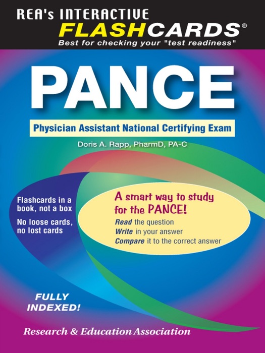 PANCE (Physician Assistant Nat. Cert Exam) Flashcard Book (REA)