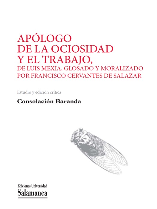 Apólogo de la ociosidad y el trabajo de Francisco Cervantes de Salazar