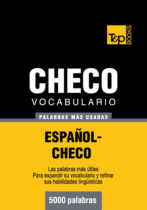 Vocabulario español-checo - 5000 palabras más usadas